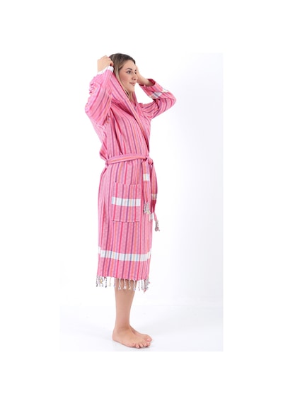 Sunaz Peştemal Bornoz Pembe