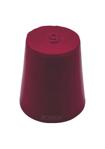 Borox Kauçuk Tıpa No.9 21.5 x 28 x 31 MM 5 Adet