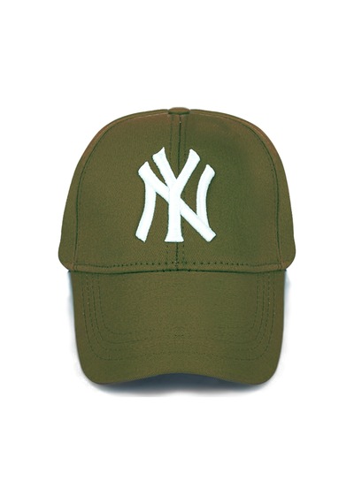 Unisex 2'li Set Lacivert ve Haki Renk Ny New York Beyzbol Şapka - Unisex Lacivert - Haki
