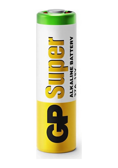 Gp Gp27a 12v Alkalin Yüksek Voltajlı Spesifik Kumanda Pili 5'li Kart