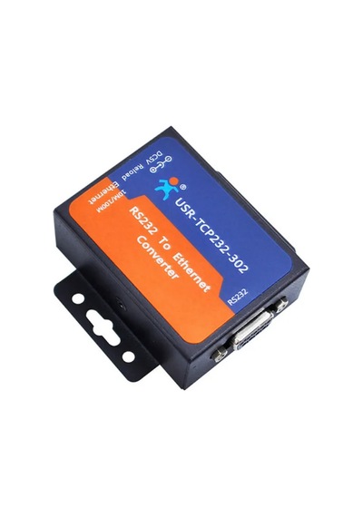 Usr-tcp232-302 Rs232 To Ethernet Çevirici Modül Metal Kutu Endüstriyel Tip Seri Port Sinyal Çevirici