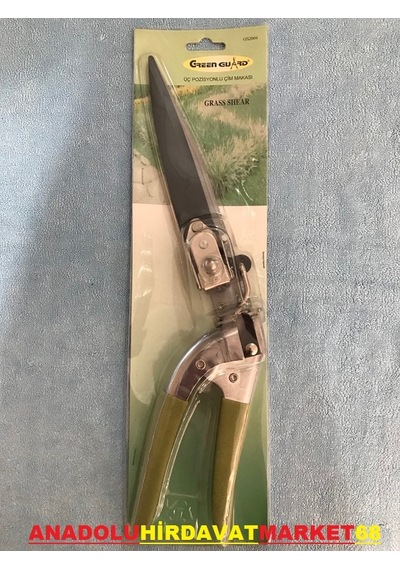 Green Guard Çim Kesme Makası Dönerli Çim Makası Çit Makası