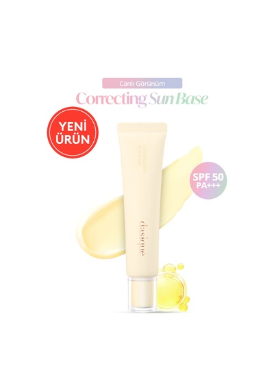 Dasique Güneş Koruyucu Ton Eşitleyici Ve Pürüzsüzleştirici Baz Correcting Sun Base 03 Lemon Cream