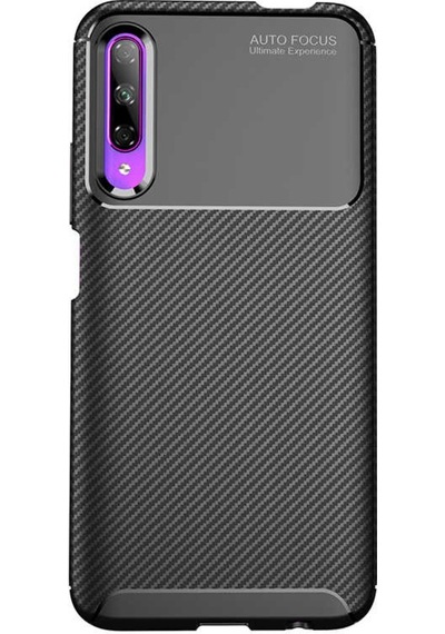 Huawei P Smart Pro 2019 Kilif Karbon Silikon Case 405436845
