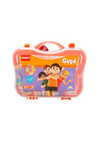 6716 Sun-sabc-crf-oyun Hamur Set Gupi Plstk Çnt 4x50gr 20prç Gup Çok Renkli