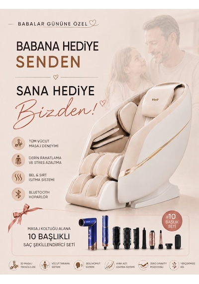Voıt Zero Gravıty Masaj Koltuğu/n Kumandalı-bluetoothlu