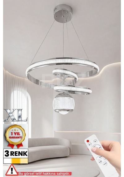 İthal Kasa Xl 3 Renk Kumandalı Led Avize Gezegen Toplu Krom Kasa Büyük Ledli Salon & Oturma Odası Avizesi Gümüş - 875259844 Gümüş - 875259844 Gümüş İthal Kasa Xl 3 Renk Kumandalı Led Avize Gezegen Toplu Krom Kasa Büyük Ledli Salon & Oturma Odası Avizesi Gümüş - 875259844 Gümüş - 875259844 Gümüş