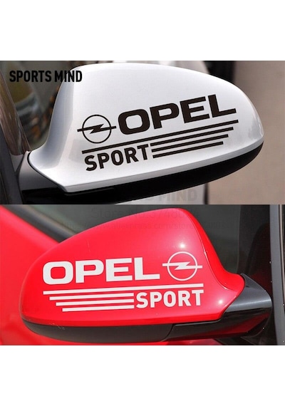 Size Özel Ayna Kapağı Sport Oto Sticker (2 Adet)