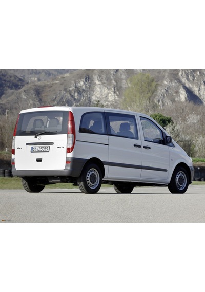 Mercedes-Benz Vito W639 2011-2014 Arka Cam Silecek Süpürgesi 38Cm