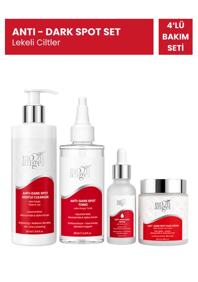 Antı Dark Sport Set Lekeli Cilt İçin 4lü Set