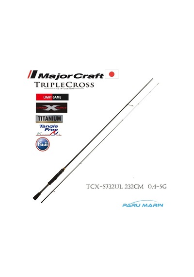Major Craft Triple Cross Tcx-s732ul 232cm 0.4-5gr Lrf Kamış