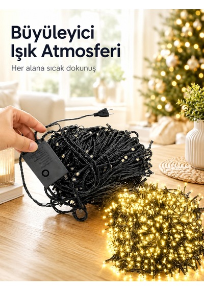 10 Metre Şerit Led Gün Işığı Led Işık Süsleme Parti Malzemesi Konsept - Lisinya Çok Renkli 23246881