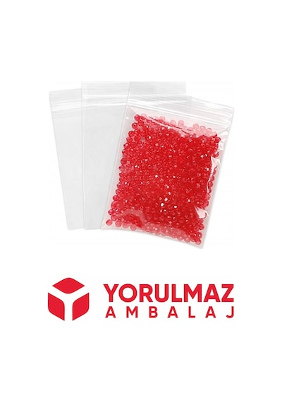 6x7 Kilitli Naylon Torba 100 Lü 1 Paket 100