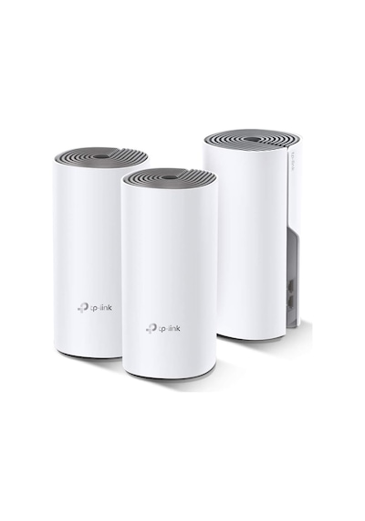 Deco E4 3-pack , Ac1200 Mbps, Dual-band, 10/100mbps Portları, 100 Cihaza Kadar Bağlanılabilirlik, 370 M²'ye Kadar Kapsama, Mobil Uygulama İle Kolay Kurulum, Wi-fi 5 Mesh Sistemi Deco E4 3-pack , Ac1200 Mbps, Dual-band, 10/100mbps Portları, 100 Cihaza Kadar Bağlanılabilirlik, 370 M²'ye Kadar Kapsama, Mobil Uygulama İle Kolay Kurulum, Wi-fi 5 Mesh Sistemi