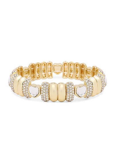 Kalpli Taşlı Lastikli Bileklik W27blk004 Uw27blk00462 Gold