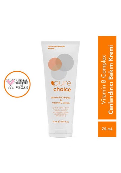 Aydınlatıcı Ve Canlandırıcı Bakım Kremi Vitamin B Complex, Vitamin C - 75 Ml