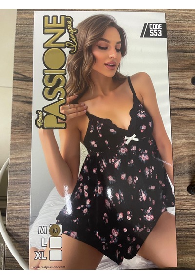 Miressa Pamuklu Pijama Takımı Siyah