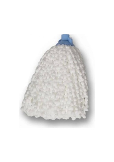 Mop Mikrofiber Beyaz Örgülü Paspas İp Royaleks-mf01