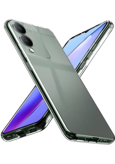 Zore Vivo Y17s Uyumlu Msra Süper Silikon Kılıf-renksiz Renksiz
