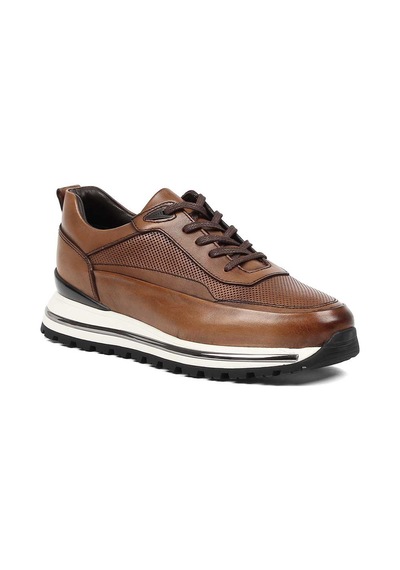 Erkek Taba Kalın Tabanlı Sneaker