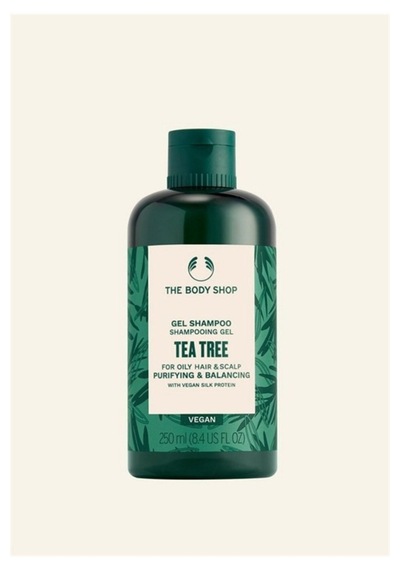 The Body Shop Çay Ağacı Tea Tree Yağlı Saçlara Özel Arındırıcı Ve Dengeleyici Jel Şampuan 250 Ml