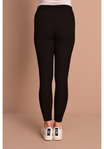 Big Free Kadın Siyah Yüksek Bel Çelik Örme Basıc Tayt Tb20Yb291307Sıyah 2Xl Siyah