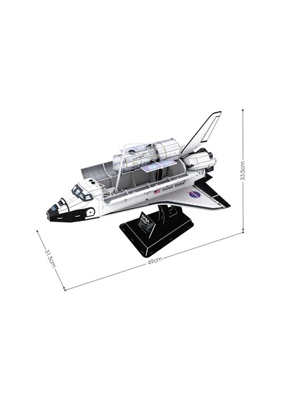 Nasa - Discovery Uzay Mekiği 3d Puzzle Ds1057h