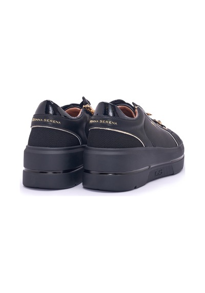 Nero Platino Sneaker Günlük Kadın 185722dm Donna Serena Varıante 5722dm Nero/platino Siyah