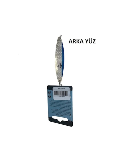 Hansen Pilgrim 8.9cm 28gr Silver/Blue Lüfer-Levrek Kaşık