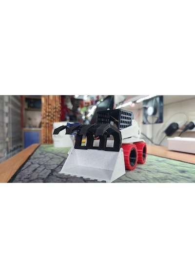 Arduino 3d Robot Ekskavatör