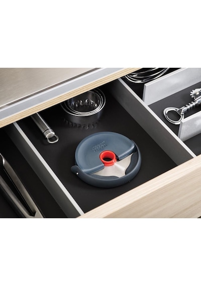 Joseph Joseph 20038 Disc Easy-clean Pizza Diski, Gri/kırmızı Genel