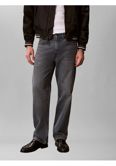 Calvin Klein 90s Straıght Blue As, Sco Mavi Erkek Kot Pantolon