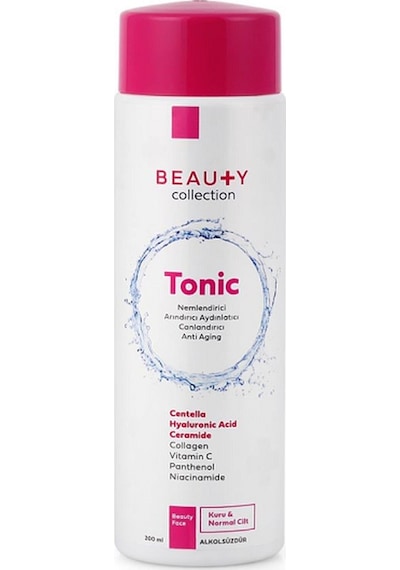 Beauty Collection Kuru ve Normal Ciltler için Temizleyici Tonik 200 ML