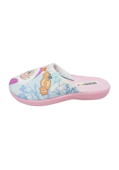 Gezer 13758 Temal Kumaş Kız Çocuk Halı Terlik 30-35 Pembe