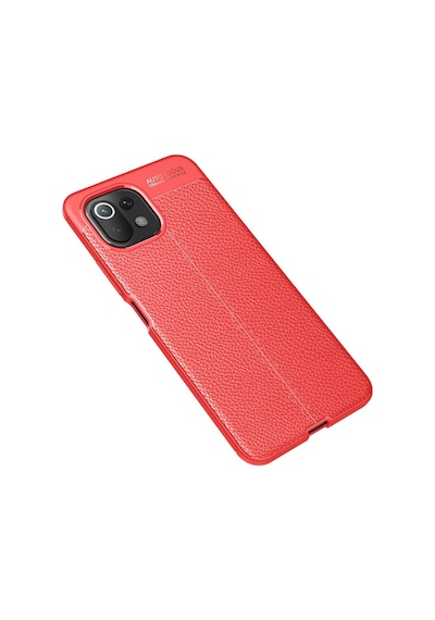 Xiaomi Mi 11 Lite Uyumlu Kılıf Auto Focus Kapak - Kırmızı