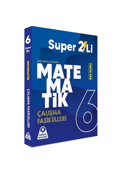 6. Sınıf Süper İkili Matematik Seti Örnek Akademi