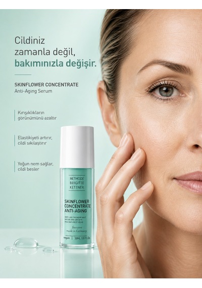 Methode Brigitte Kettner Skinflower Concentrate Anti-aging 30 Ml Yoğun Anti-aging Yüz Serum