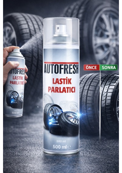 Autofresh Lastik Parlatıcı Sprey 500 ML