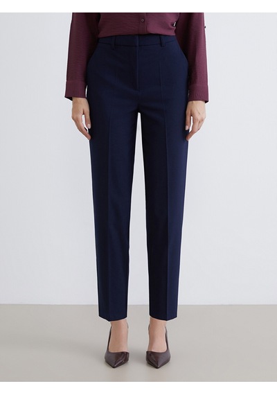 Lcwaıkıkı Classic Lacivert Standart Fit Kadın Pantolon