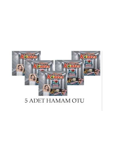 Kontes Hamam Otu Zırnık Otu Tüy Dökücü x 5