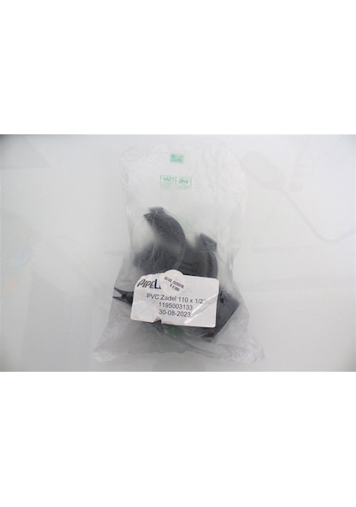 Pipelife PVC 110 × 1/2" Boru Delme Kelepçesi Tapping Saddle Pis Su Temiz Su