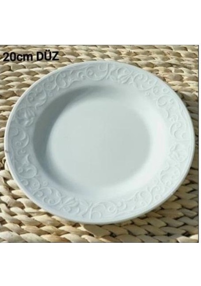 Güral Porselen Bhd20Du Bahar Düz Tabak 20 CM 6'lı
