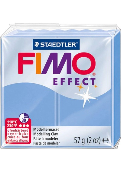 Fimo Effect Polimer Kil 57Gr. Agate Blue