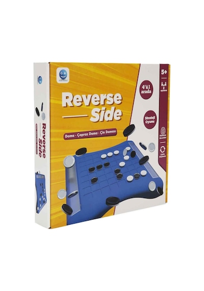 S00004759 Zeka Oyunu Reverside Sıde 4ü 1 Arada Kutu Oyunu