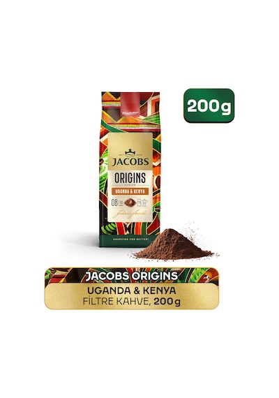 Jacobs Origins Uganda & Kenya Filtre Kahve 200gr Filtre
