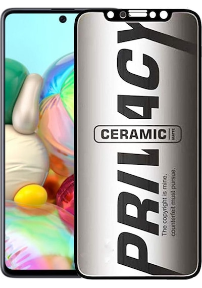 Samsung Uyumlu Galaxy A71 Hayalet Ekran Koruyucu Mat Seramik Hayalet