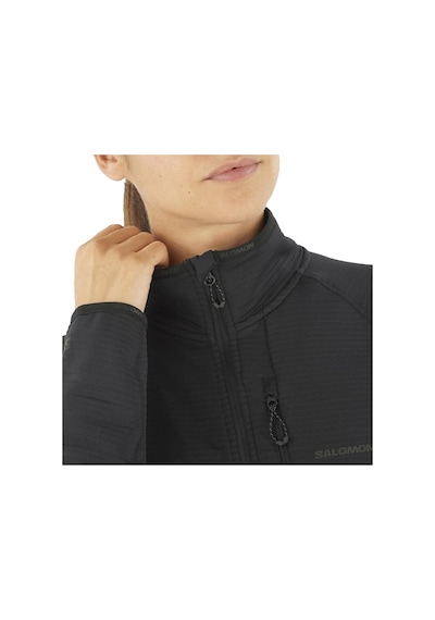 Salomon Salomon Essential Lightwarm Kadın Siyah Fleece 27180 Siyah