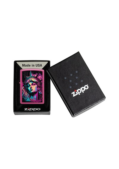 Zippo 49846 American Lady Design Çakmak Çok Renkli