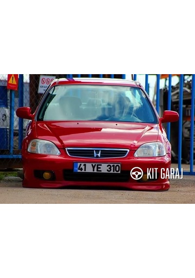 Kit Garaj Civic 99-01 Makyajlı Typer Ön Ek Plastik No:5 1999-2001 Boyasız