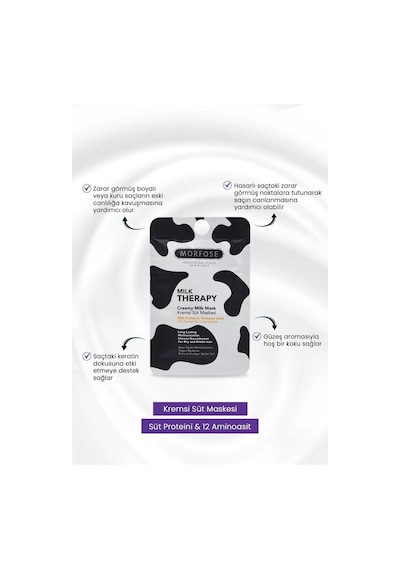 Milk Therapy Kremsi Süt Maskesi 25 Ml 24 Adet - Bakım Ve Canlılık - Mrfs